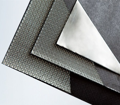 Reinforced Graphite Sheet with Tanged Metal