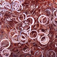 Solid Copper Washer or Gasket